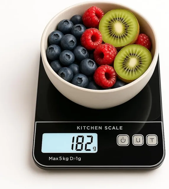 Balança Digital de Cozinha 5 kg com Precisão de 1 g