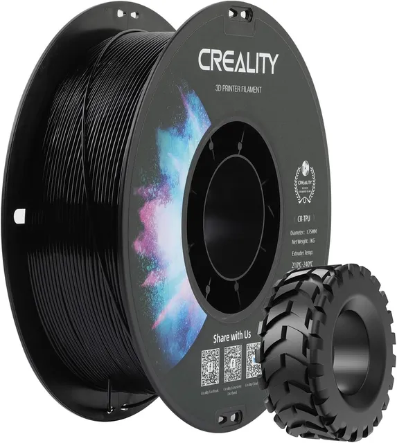 Creality Filamento TPU Flexível 1,75mm 1kg