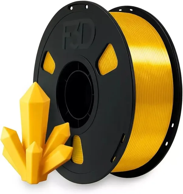 Filamentos 3D Brasil F3D PLA Silk Dourado 1 kg