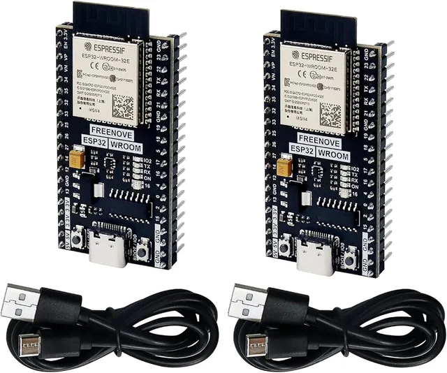 Freenove Placa ESP32-WROOM 2 unidades compatível com Arduino IDE