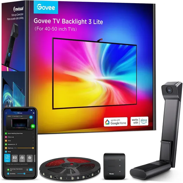 Govee TV Backlight 3 Lite: vale a pena a fita LED com câmera?