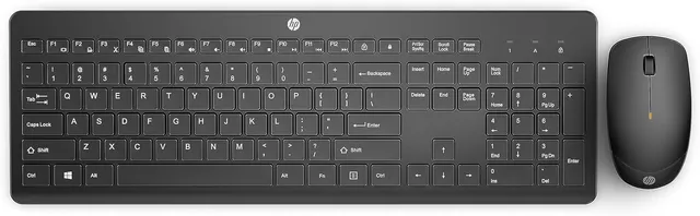 HP 230 Combo Teclado e Mouse Sem Fio Ergonômico