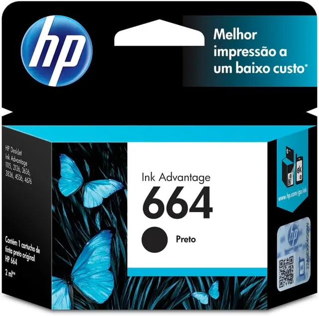 Cartucho HP 664 ou 667: qual serve e quanto custa a página