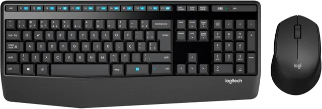 Logitech MK345 Combo com Apoio para as Mãos