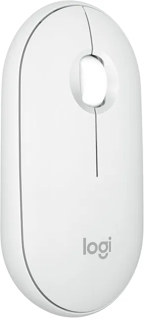 Mouse sem fio Logitech Pebble 2 M350s slim com clique silencioso