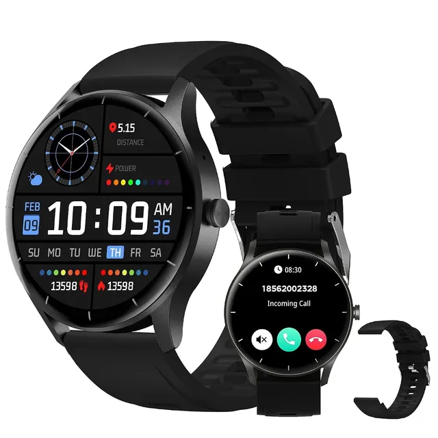 PEJE Smartwatch Tela Touch HD 1.28 polegadas