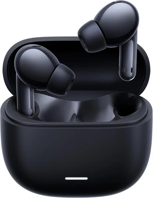 Redmi Buds 6 Lite preto com estojo de carregamento