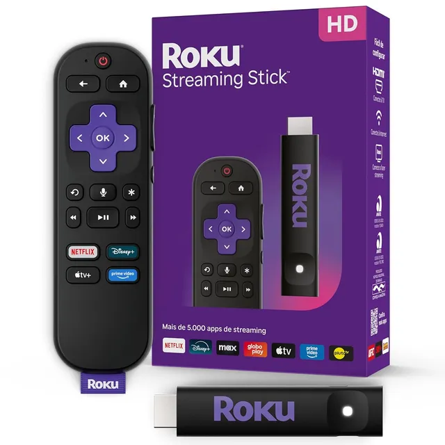 Roku Streaming Stick HD ou Fire TV Stick HD: qual comprar?