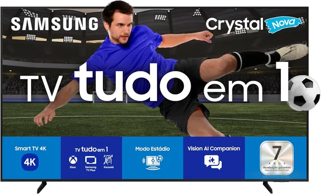 Samsung Smart TV 43 polegadas Crystal UHD 4K U8600F