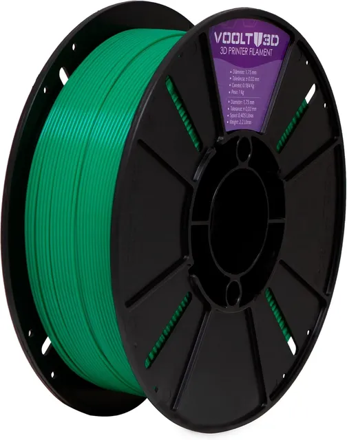 Voolt3D Filamento PETG Verde 1kg 1,75mm