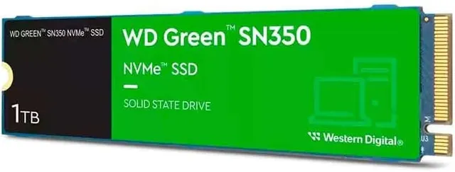 SSD WD Green SN350 de 1 TB NVMe